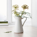 SOCKERÄRT Vase, white, 1.4 l