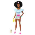 Barbie Doll With Roller Skates HPL77 3+