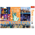 Trefl Jigsaw Puzzle Neon Color Line New York City 1000pcs 12+