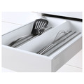 MAXIMERA Drawer, low, white, 40x60 cm