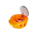 Starpak Double Plastic Sharpener Disc, orange