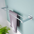 GoodHome Towel Rail Koros 60cm, chrome