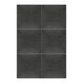 Upholstered Wall Panel Stegu Mollis Square 30x30cm, graphite