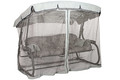 Mosquito Net for Garden Swing, grey