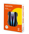 Adata External Hard Disk HDD HD770G 2TB USB3.2, black