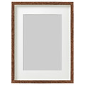 HOVSTA Frame, medium brown, 30x40 cm