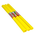 Crepe Paper 50x200cm 10pcs, lemon yellow