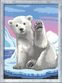 Ravensburger Painting By Numbers CreArt Polar Bear 9+