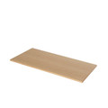 GoodHome Bathroom Countertop Avela 100 cm, oak veneer