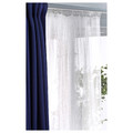 LILL Net curtains, 1 pair, white, 280x300 cm