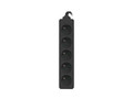 Lanberg Power Strip for UPS System 1.5 m 5x French Outlet, black