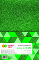 Craft Foam Glitter A4 5 Sheets, green