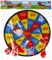 Velcro Target wit Darts & Balls 3+