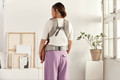 BABYBJÖRN - Baby Carrier ONE AIR 3D MESH, Grey Beige 0-36m