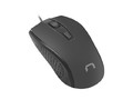 Natec Optical Wired Mouse 1600 DPI Hoopoe 2, black
