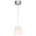 GoodHome Pendant Lamp Syenite E27 16cm, silver