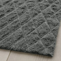 ÖSTERILD Door mat, indoor, dark grey, 40x60 cm