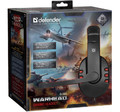 Defender Headset WARHEAD G-160, black/red