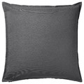 GURLI Cushion cover, dark grey, 50x50 cm