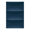 Upholstered Wall Panel Rectangle Stegu Mollis 60x30cm, dark blue