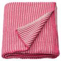 PRAKTFJÄRIL Throw, pink, 130x170 cm