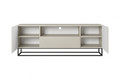 TV Cabinet Asha 167cm, cashmere/black