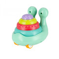 Press & Go Toy Snail 12cm, 1pc, assorted colours, 3+