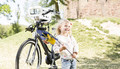 Bobike Bicycle Front Seat One Mini 9-15kg, snow white