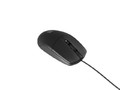 Natec Optical Wired Mouse Ruff 2 1000 DPI, black