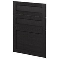 METOD 3 fronts for dishwasher, Lerhyttan black stained, 60 cm