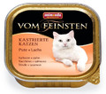 Animonda vom Feinsten Castrated Cats Neutered Cat Food Turkey & Salmon 100g