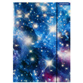 Folder with Elastic Band A4 Galaxy 10-pack, assorted patterns