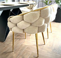 Glamour Chair BALLOON, beige