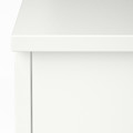 ÖSTAVALL Adjustable coffee table, white, 90 cm