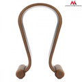 Maclean Headphones Stand Wooden Walnut Color MC-815W