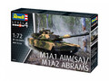 Revell Plastic Model Kit M1A2 Abrams 1/72 12+