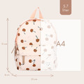 Kidzroom Backpack Paris Cherry sand