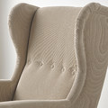 STRANDMON Wing chair, Kelinge beige