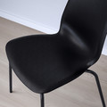 LIDÅS Chair, black/Sefast black
