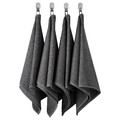 VÅGSJÖN Hand towel set D, 4 pack