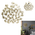 Metal Wall Decoration Ginkgo, gold