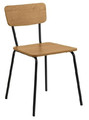 Dining Chair Peru, oak/black