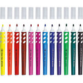 Fun&Joy Ergonomic Felt-tip Pens 12 Colours