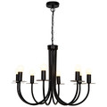 GoodHome Pendant Lamp Mashatu E14, black