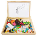 Smily Play Wooden Magnetic Easel & Puzzle Set 3+