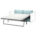 VIMLE Cover for 2-seat sofa-bed section, Saxemara light blue