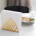 TILLSTÄLLNING Napkin holder, brass colour