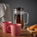 KEJSERLIG Mug, dark pink, 30 cl, 2 pack