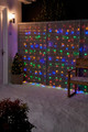 Christmas LED Lighting Curtain 240 LED, multicolour, outdoor