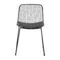 Chair with Seat Pad Dill, black